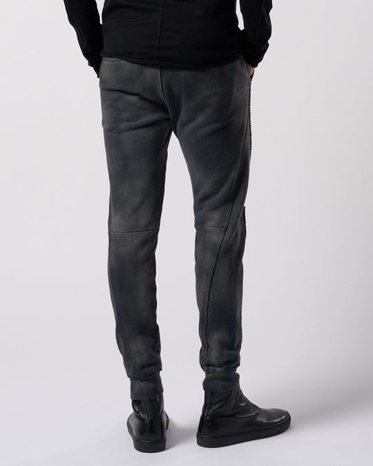 fade switching rib sweat pants