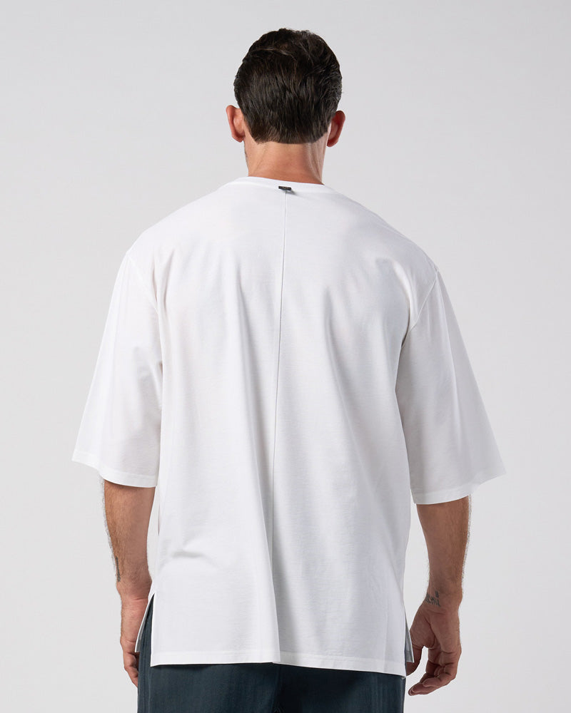 contrast pocket pull-over