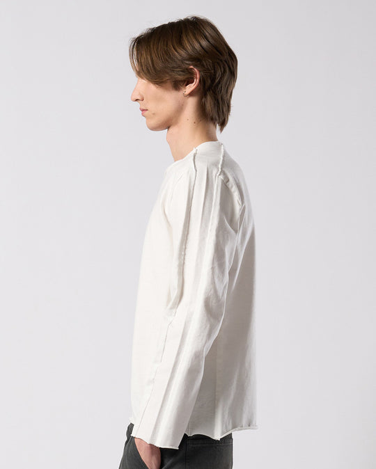 tight jersey cut-off L/S