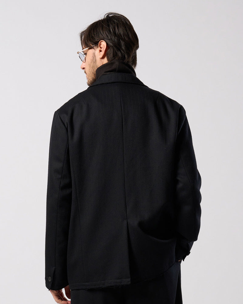 venetian stripe single jacket