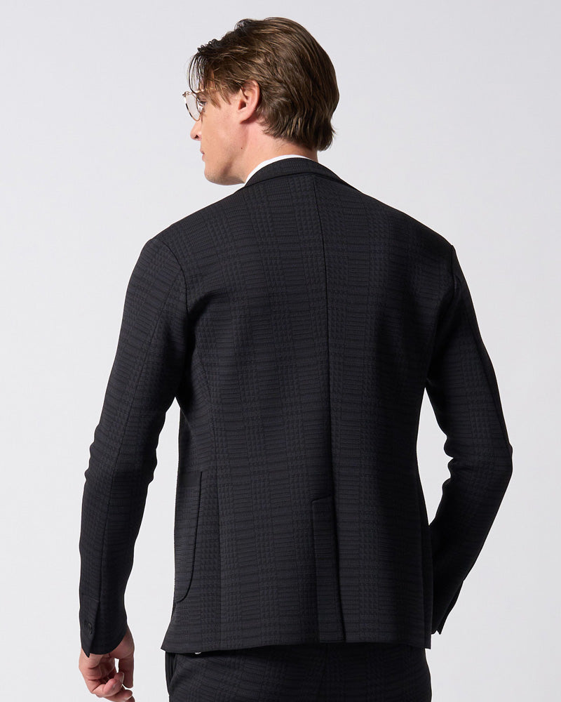 【muta × wjk】function knit jacket (jacquard check)