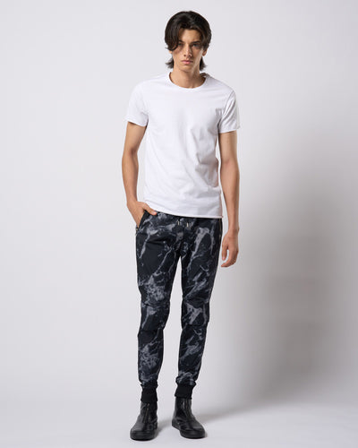 cut-off crew-neck S/S