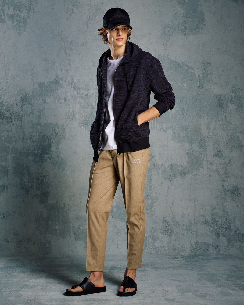 【muta × wjk】knit jacquard relax parker