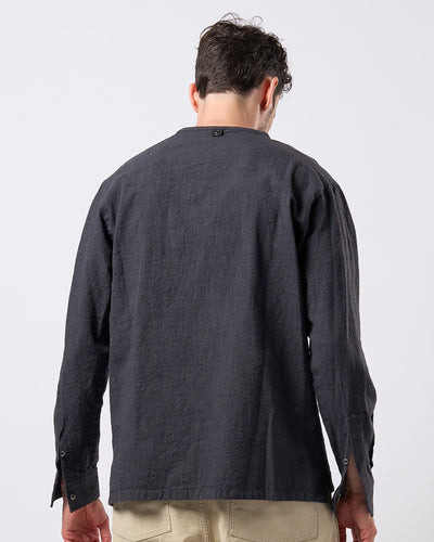 sleeping shirt(uneven yarn cotton)