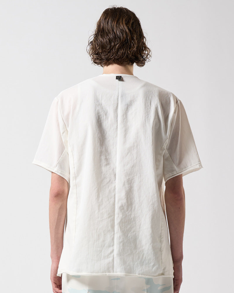 switching pullover shirt H/S