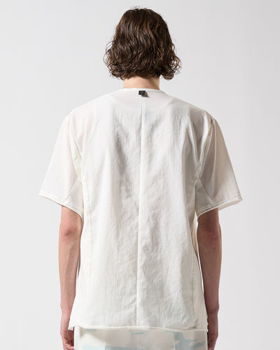 switching pullover shirt H/S