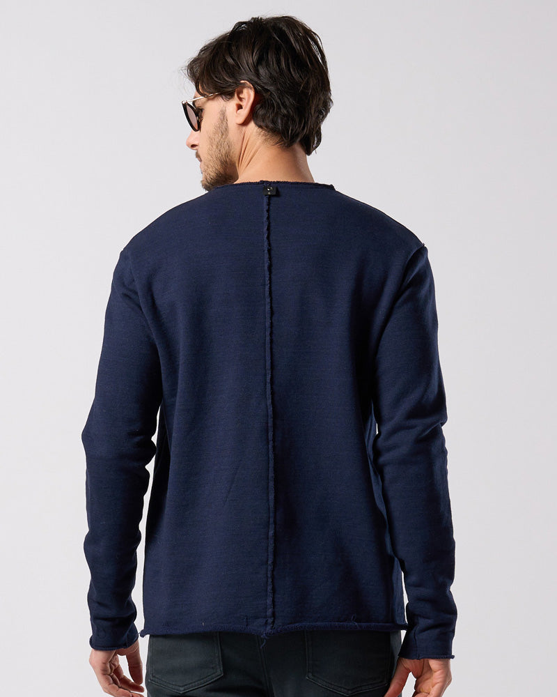 cut-off light sweatshirt
