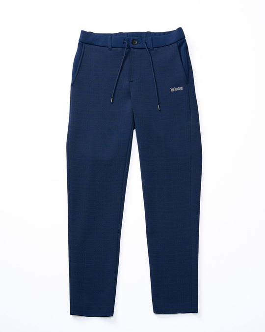 【muta × wjk】function knit easy slacks(jacquard check)