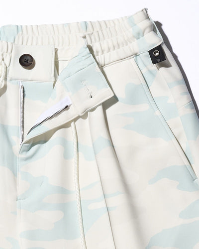 【LEON×B'2nd×wjk】pleats shorts（l.blue camo）