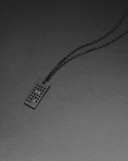 IVXLCDM ×wjk  26hole dog tag neckless