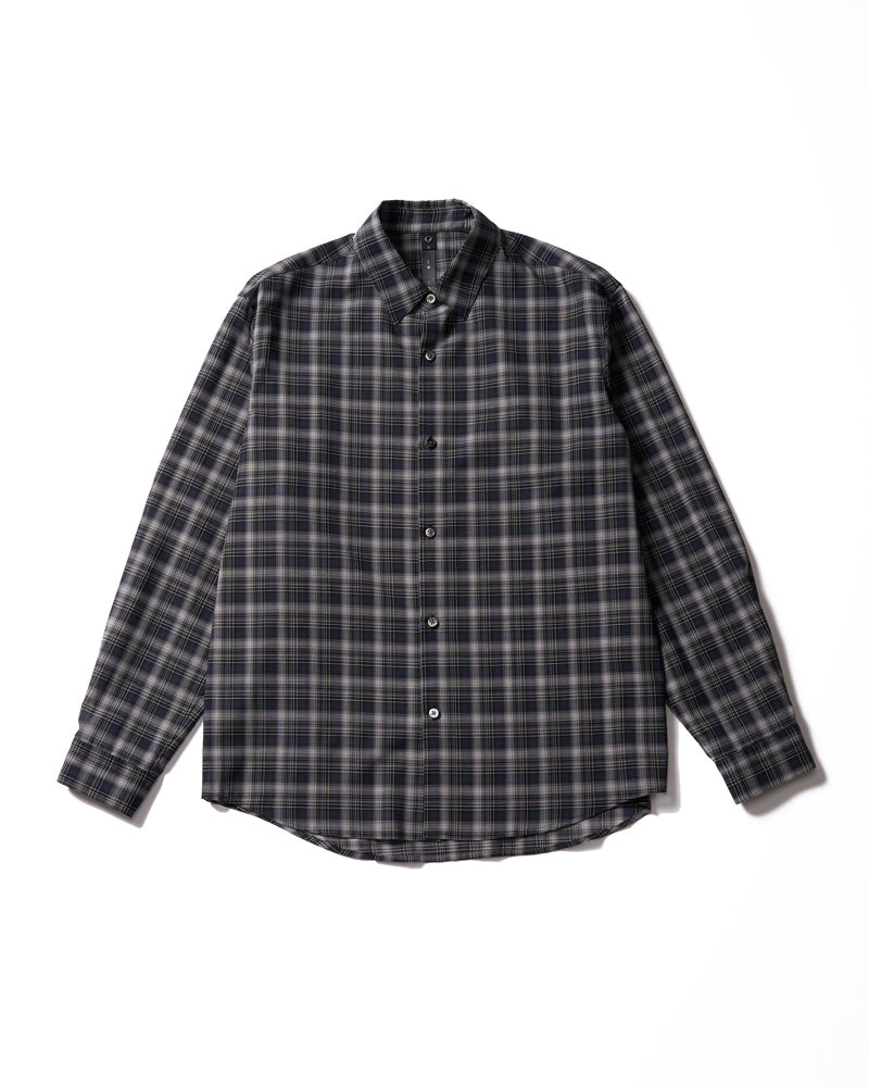 airy wool voile shirt