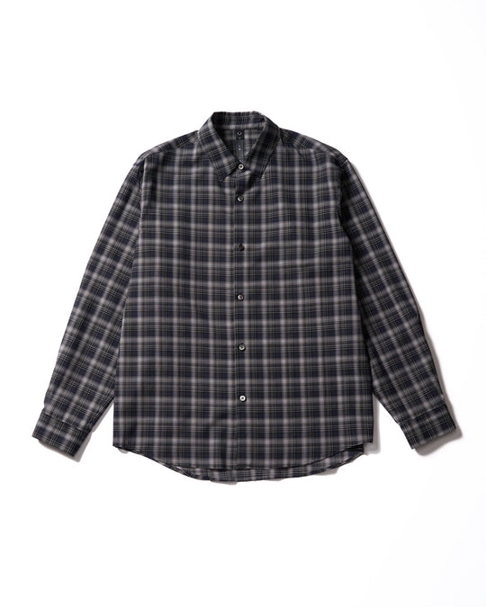 airy wool voile shirt
