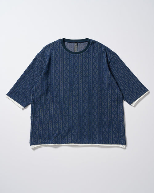 jacquard summer knit H/S