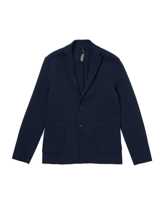 function knit jacket (jacquard check)