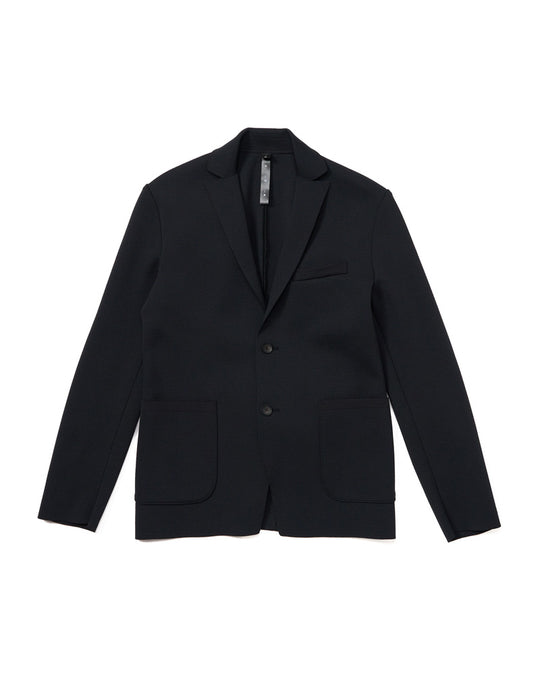 function knit jacket (jacquard check)