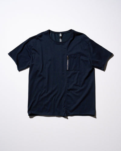 cool touch zip-pocket S/S