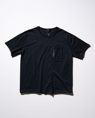 cool touch zip-pocket S/S