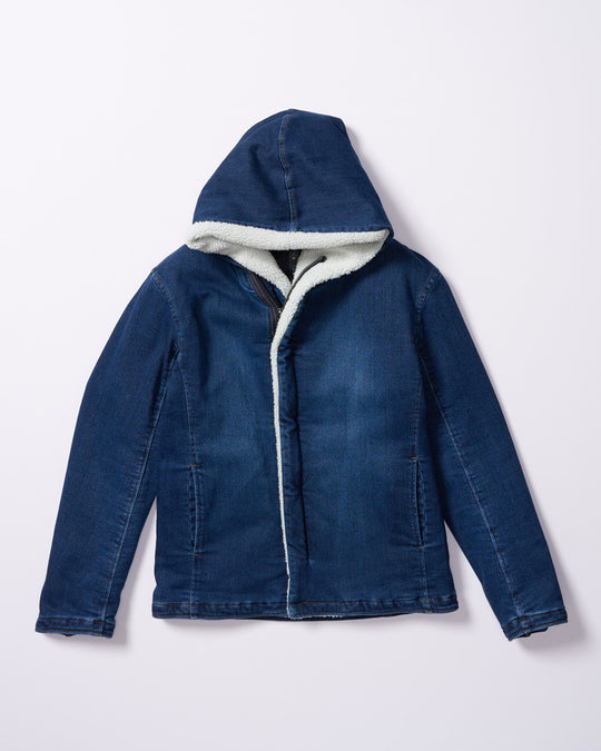 denim jersey hooded riders