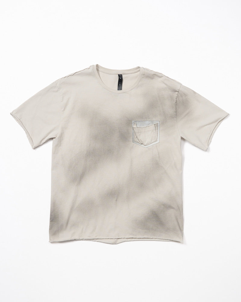 spray dye leather pocket-T