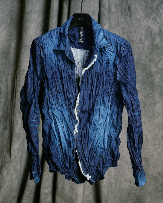 2-hook denim shirt