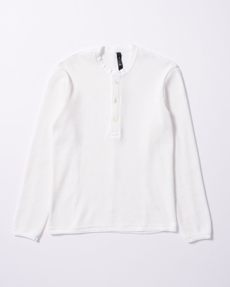 waffle henley L/S