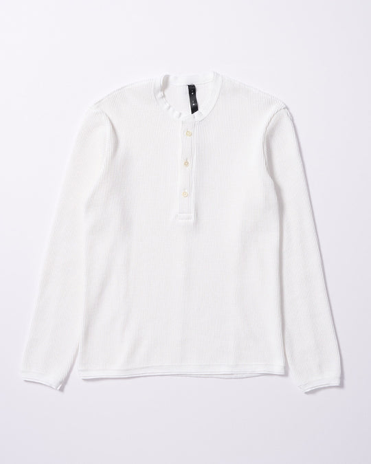 waffle henley L/S