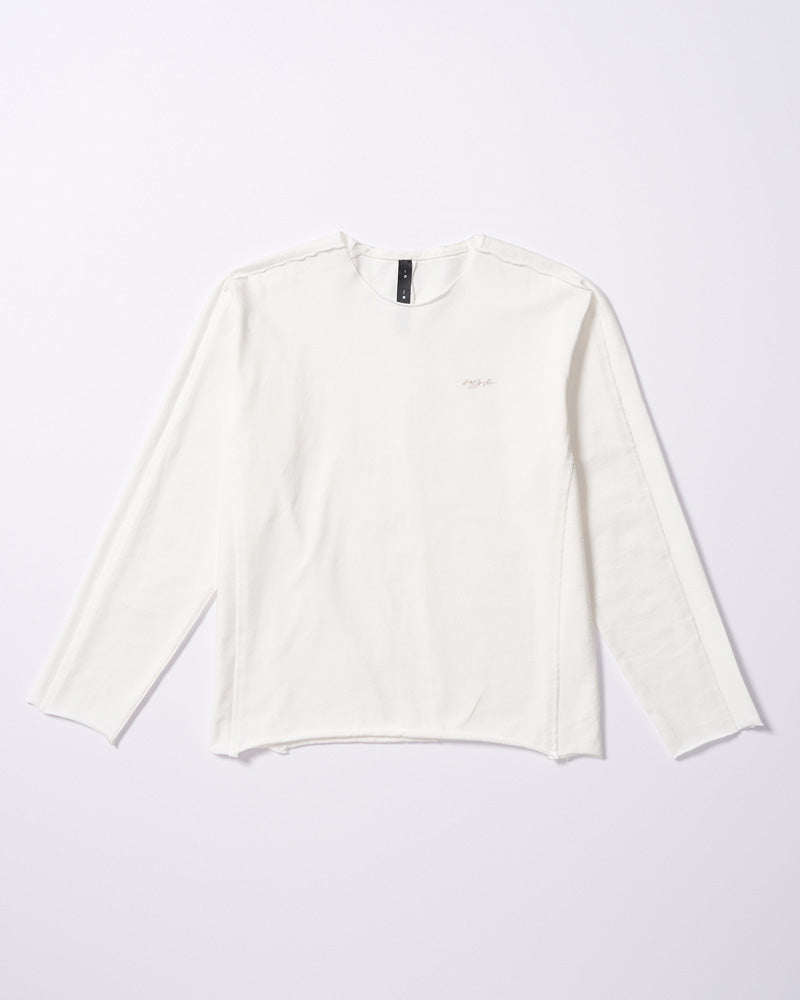 tight jersey cut-off L/S
