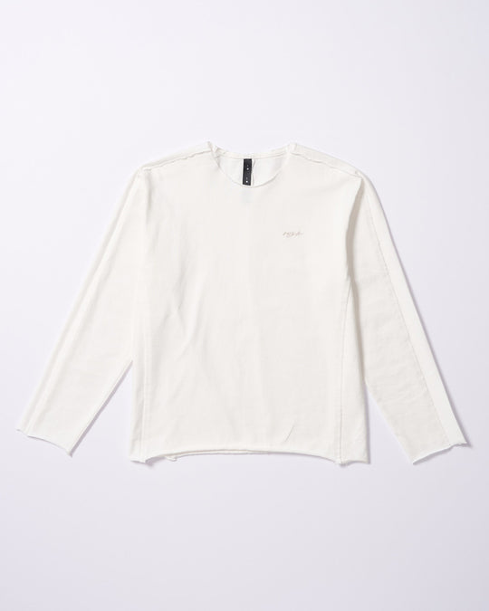 tight jersey cut-off L/S