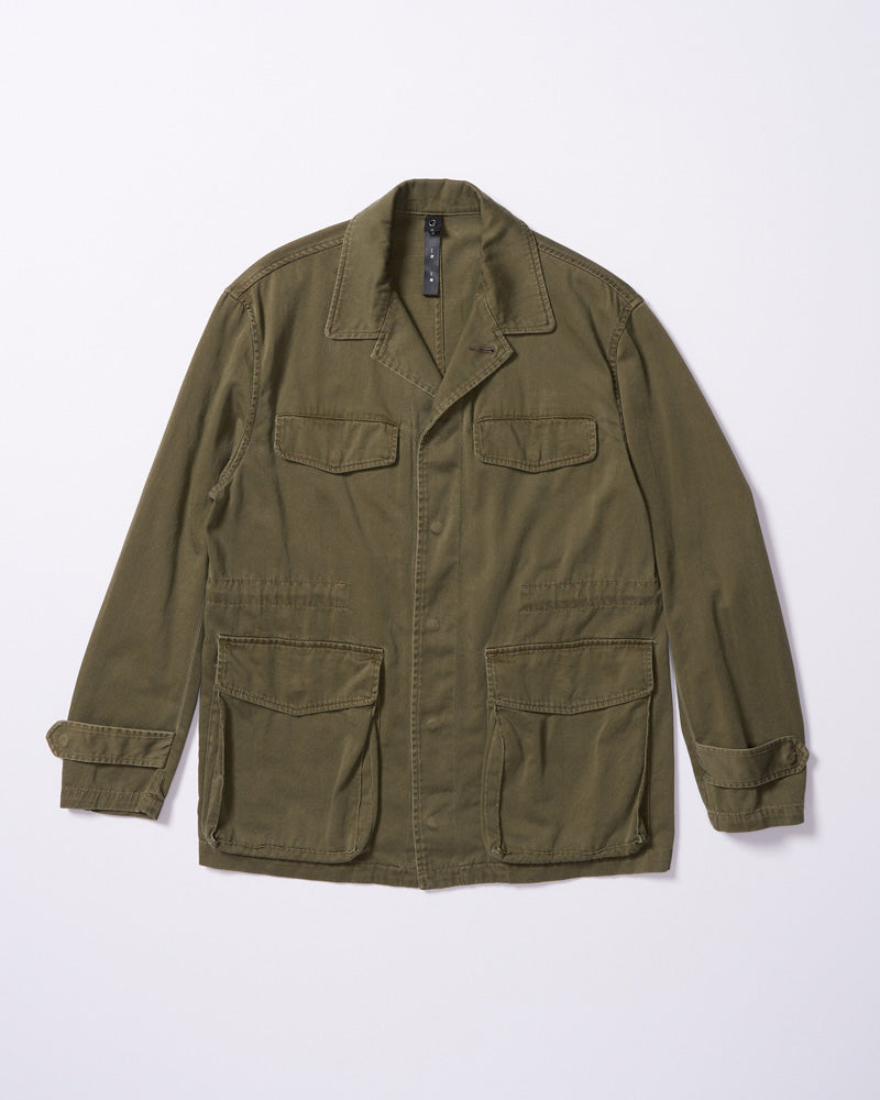 sulfur dyed M47 shirt jacket