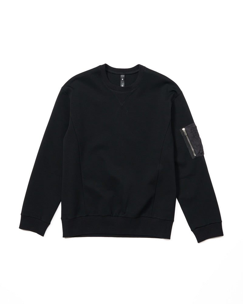 utility pocket sweatshirt