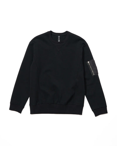 utility pocket sweatshirt