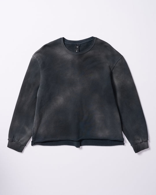 fade cut-off sweatshirt