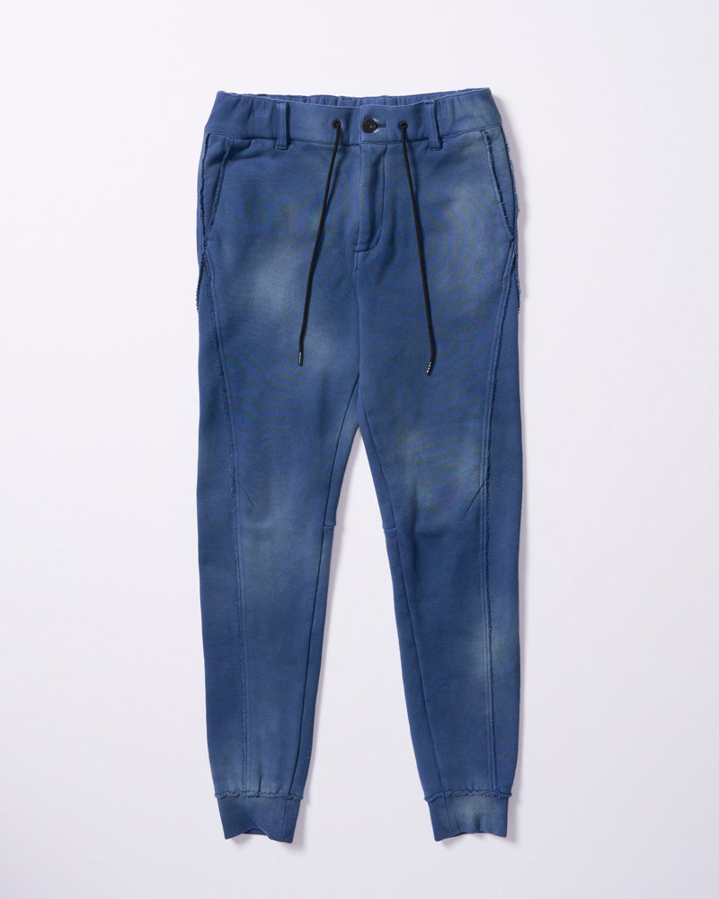 fade switching rib sweat pants
