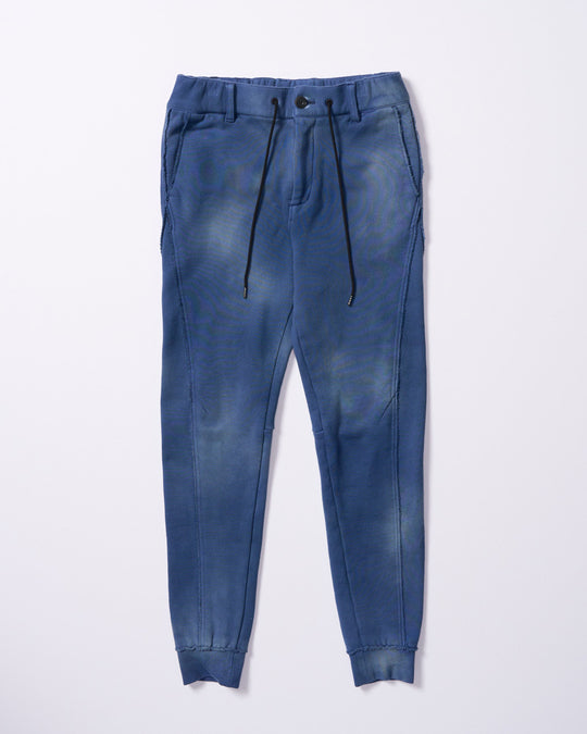 fade switching rib sweat pants