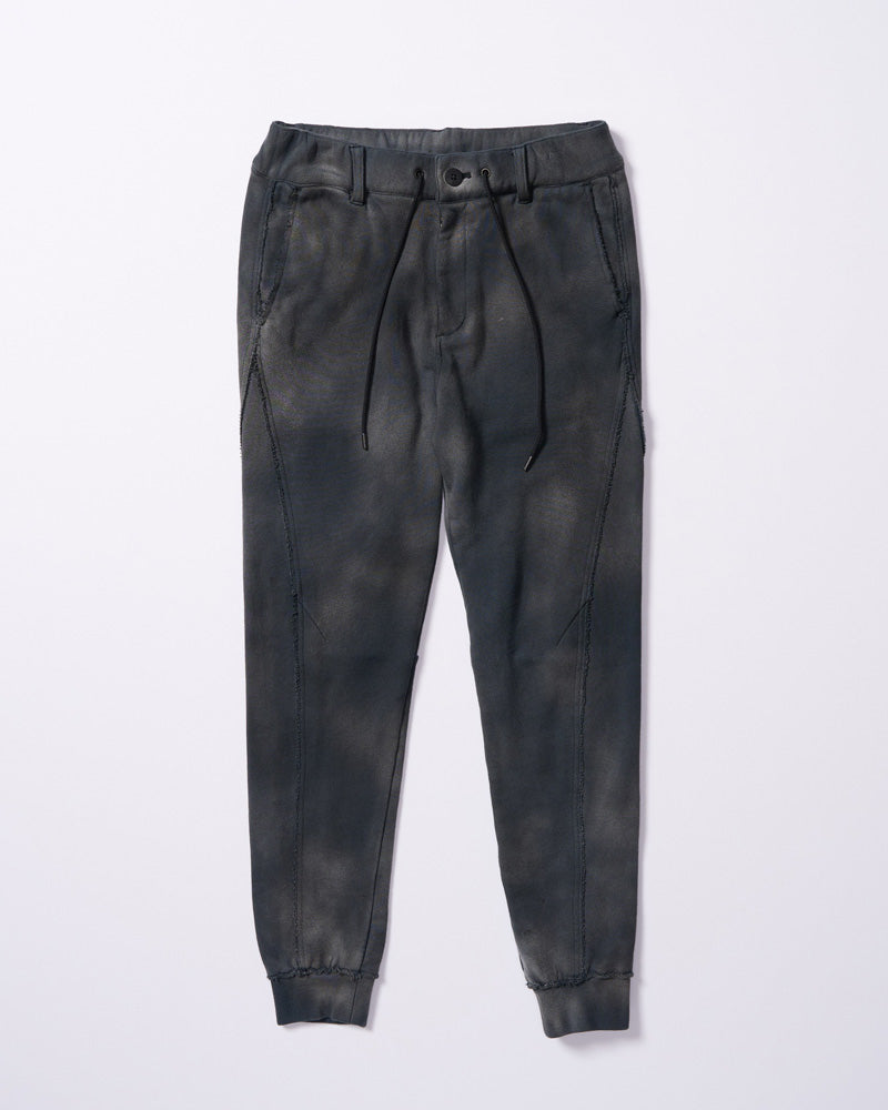 fade switching rib sweat pants