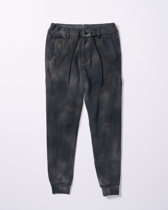 fade switching rib sweat pants