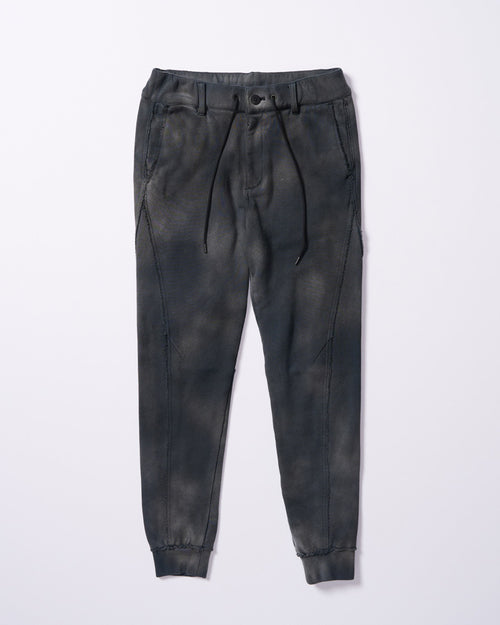 fade switching rib sweat pants