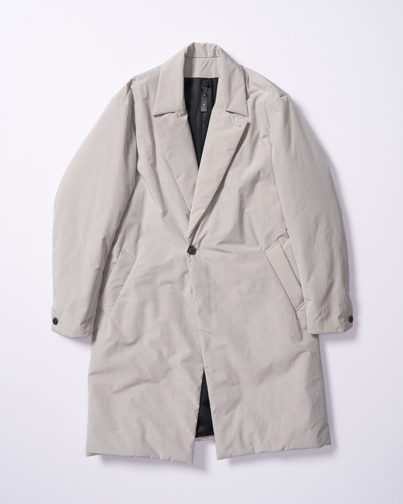 double breasted solid coat