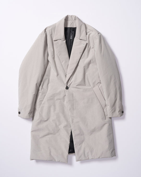double breasted solid coat