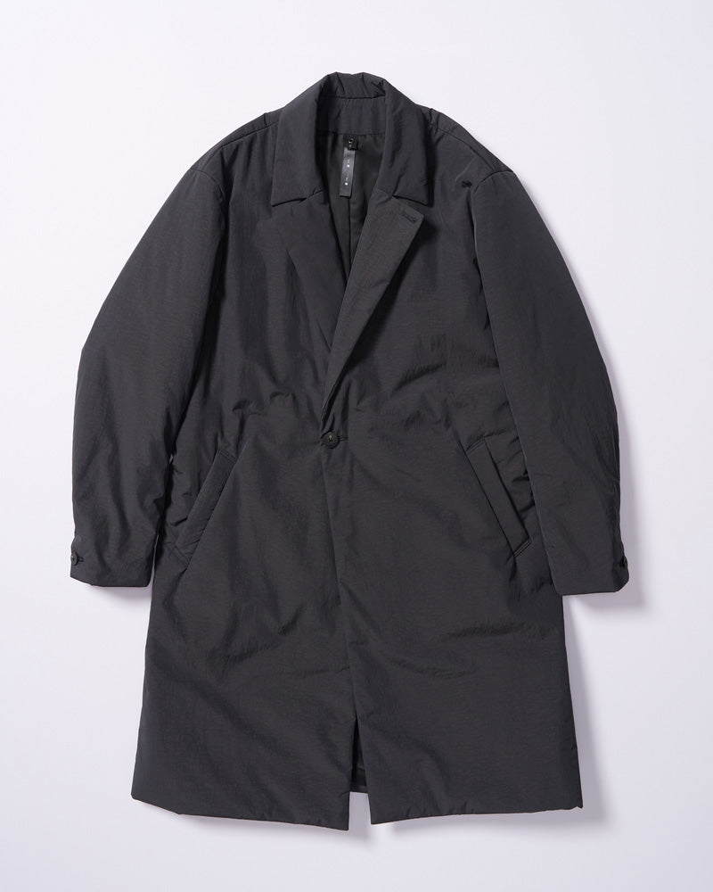 double breasted solid coat