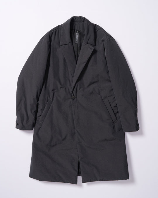 double breasted solid coat