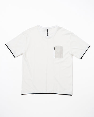cool touch zip-pocket S/S