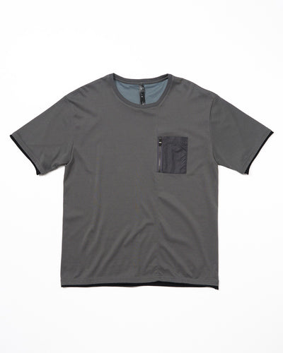 cool touch zip-pocket S/S