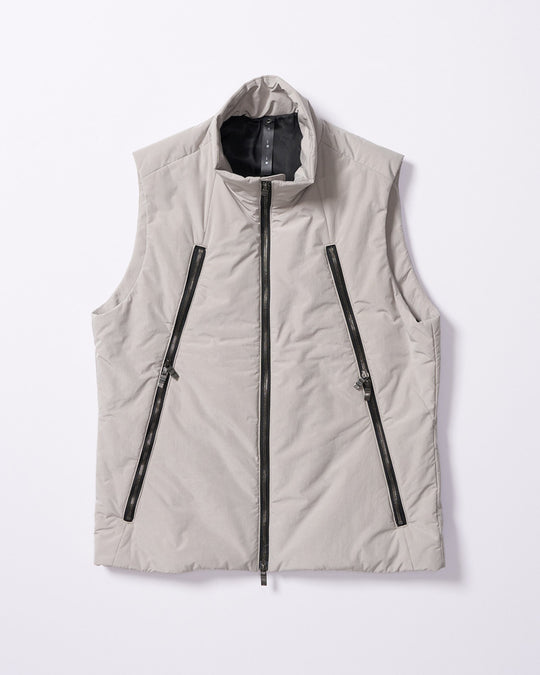 solid zip vest