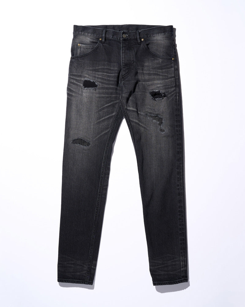 tight straight selvedge denim (used)