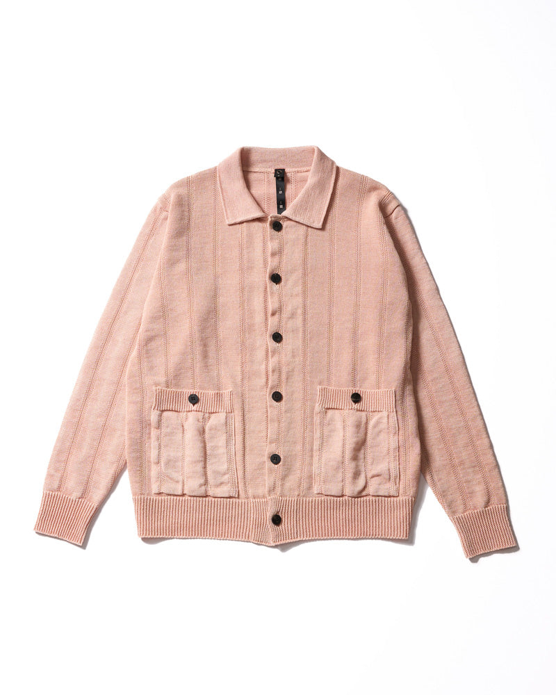 GIMA stripe knit shirt
