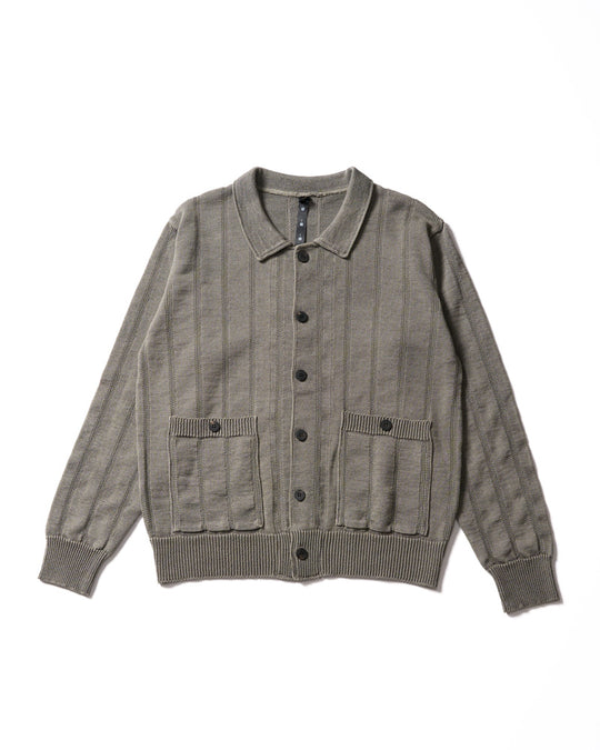 GIMA stripe knit shirt