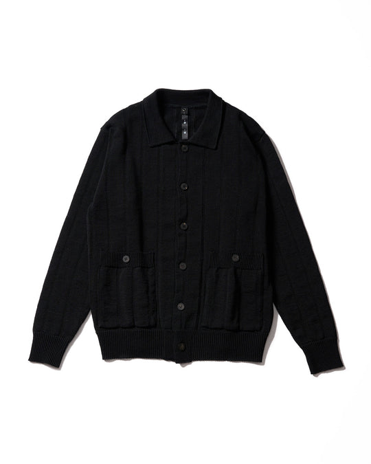 GIMA stripe knit shirt
