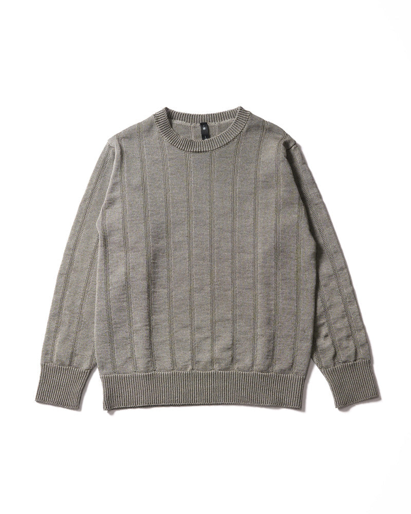 GIMA stripe knit pull-over