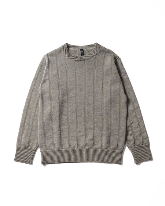 GIMA stripe knit pull-over